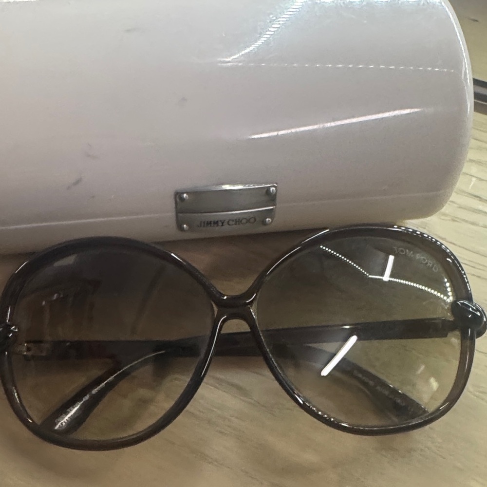 Jimmy Choo Dark Brown Sunglasses